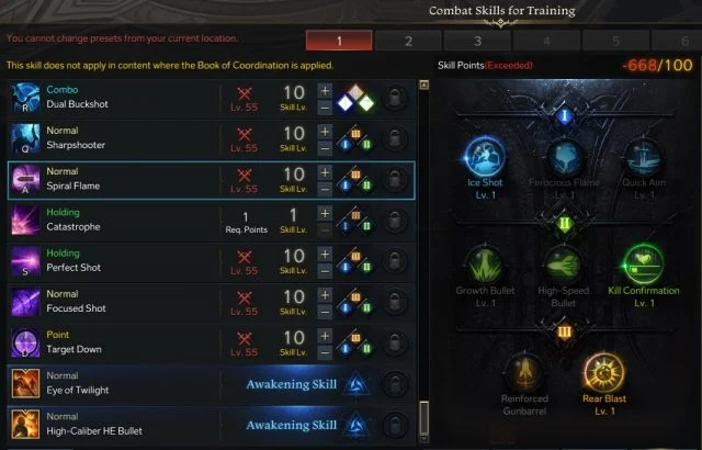 Lost Ark Gunslinger Engraving Guide