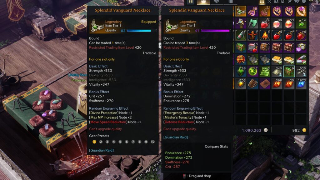 lost ark engaving accessory