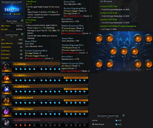 Guide on lost ark igniter engraving